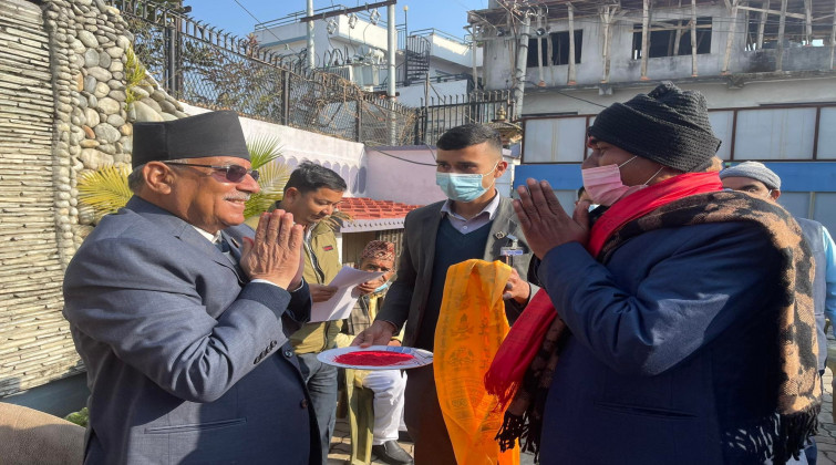 माओवादी केन्द्रमा फर्किने र प्रवेश गर्ने लहर चल्योः प्रचण्ड